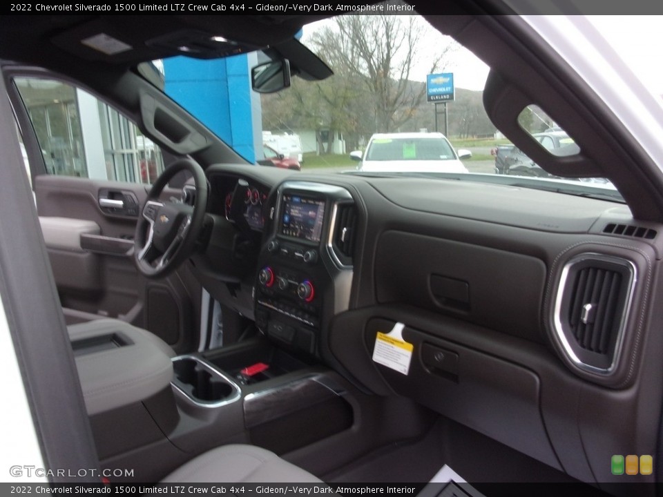 Gideon/­Very Dark Atmosphere Interior Dashboard for the 2022 Chevrolet Silverado 1500 Limited LTZ Crew Cab 4x4 #143181685