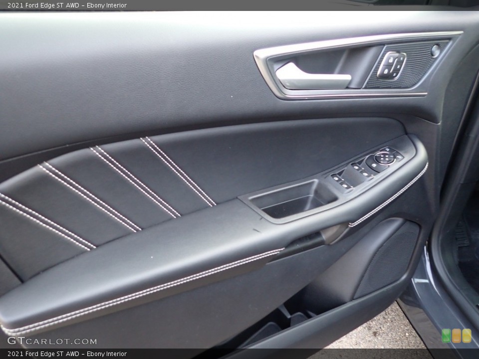 Ebony Interior Door Panel for the 2021 Ford Edge ST AWD #143182597