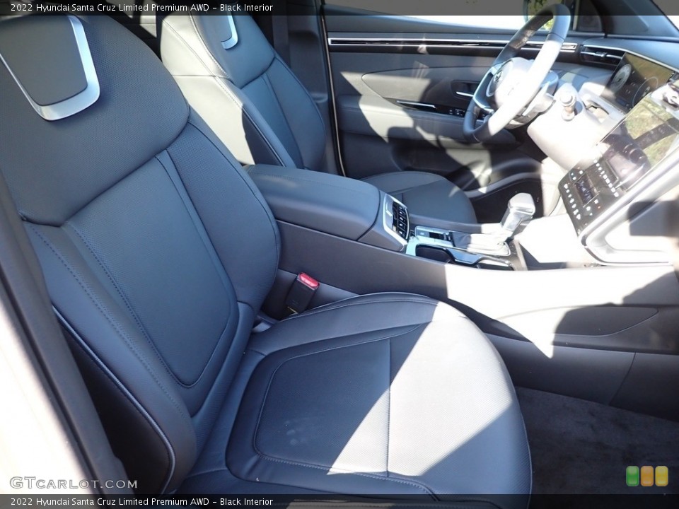 Black Interior Front Seat for the 2022 Hyundai Santa Cruz Limited Premium AWD #143182950