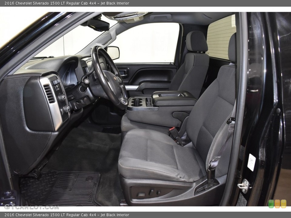 Jet Black Interior Photo for the 2016 Chevrolet Silverado 1500 LT Regular Cab 4x4 #143184592