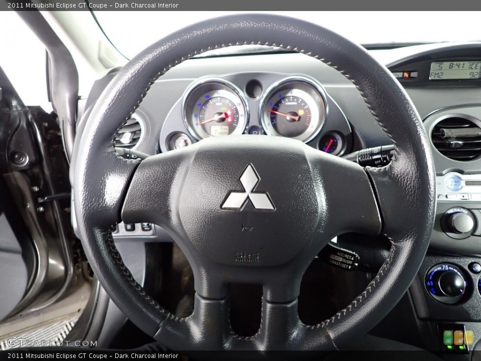 Dark Charcoal Interior Steering Wheel for the 2011 Mitsubishi Eclipse GT Coupe #143184769