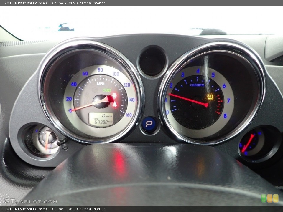 Dark Charcoal Interior Gauges for the 2011 Mitsubishi Eclipse GT Coupe #143184781