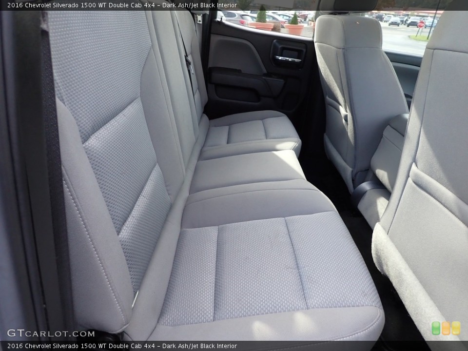 Dark Ash/Jet Black Interior Rear Seat for the 2016 Chevrolet Silverado 1500 WT Double Cab 4x4 #143186606