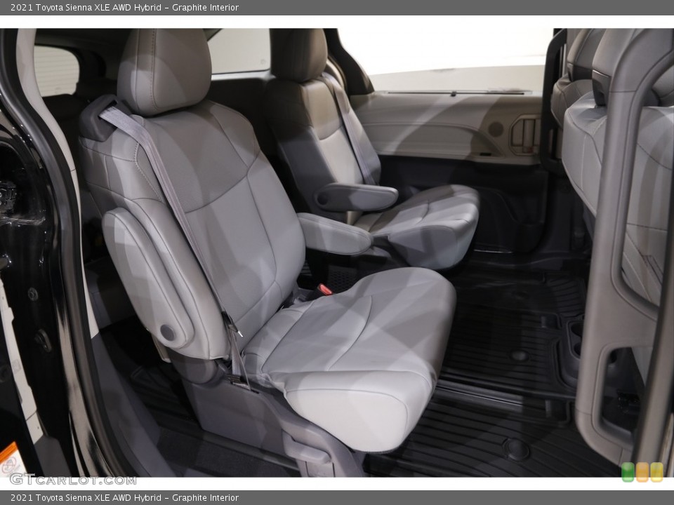 Graphite Interior Rear Seat for the 2021 Toyota Sienna XLE AWD Hybrid #143187518