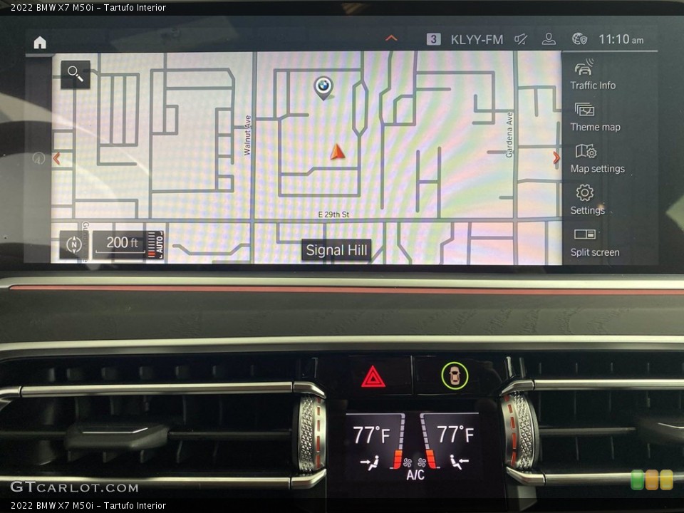 Tartufo Interior Navigation for the 2022 BMW X7 M50i #143188764
