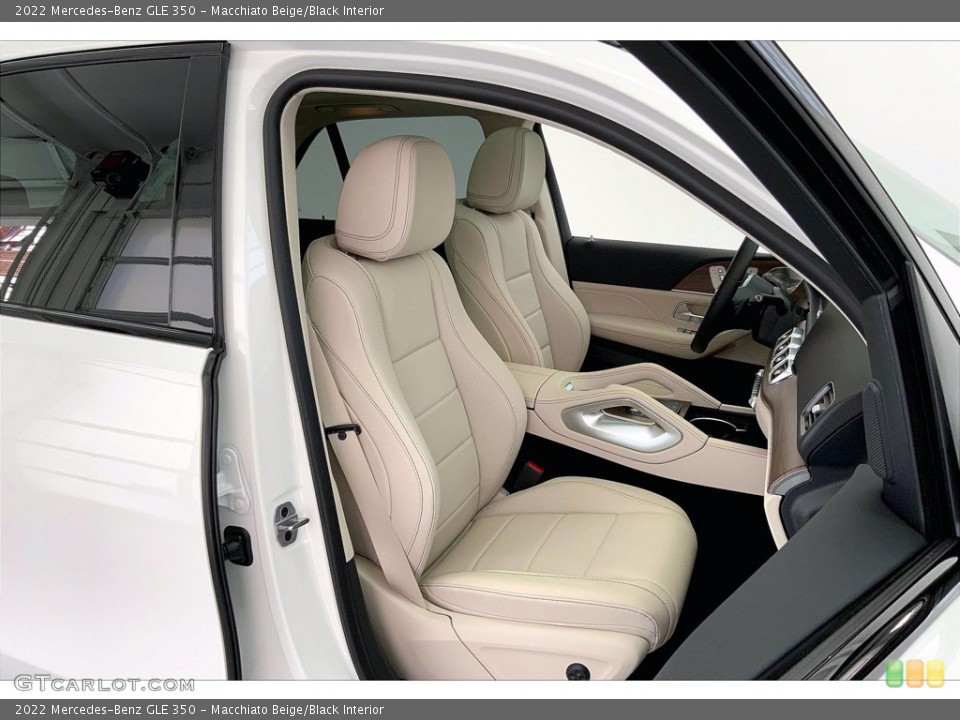 Macchiato Beige/Black 2022 Mercedes-Benz GLE Interiors