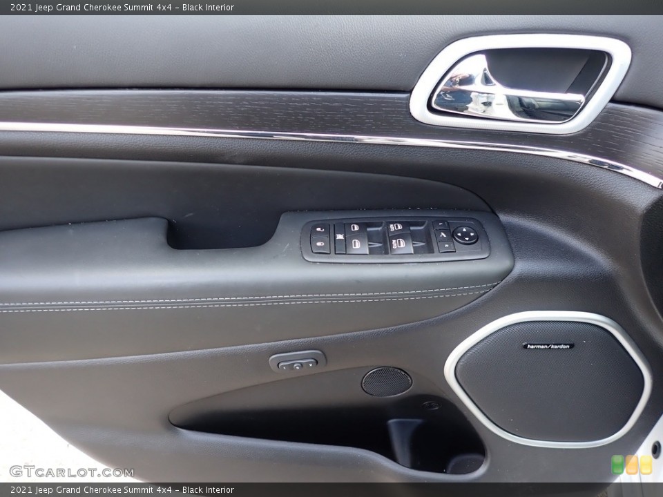 Black Interior Door Panel for the 2021 Jeep Grand Cherokee Summit 4x4 #143189286
