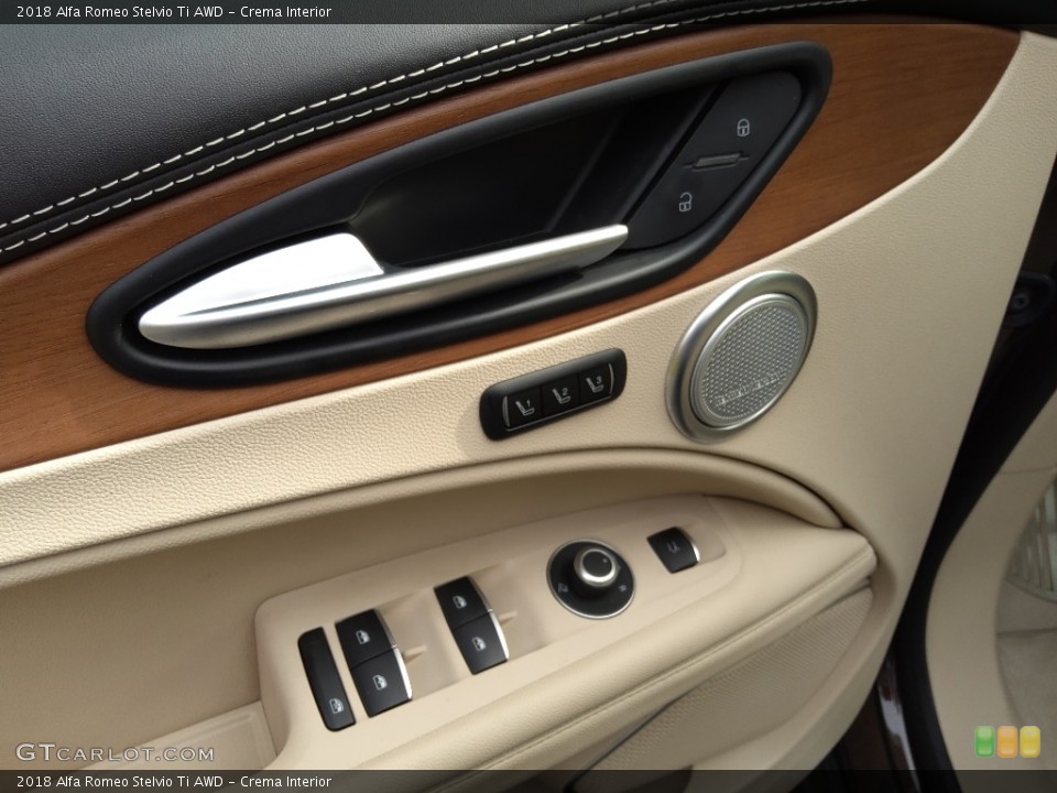 Crema Interior Door Panel for the 2018 Alfa Romeo Stelvio Ti AWD #143189925