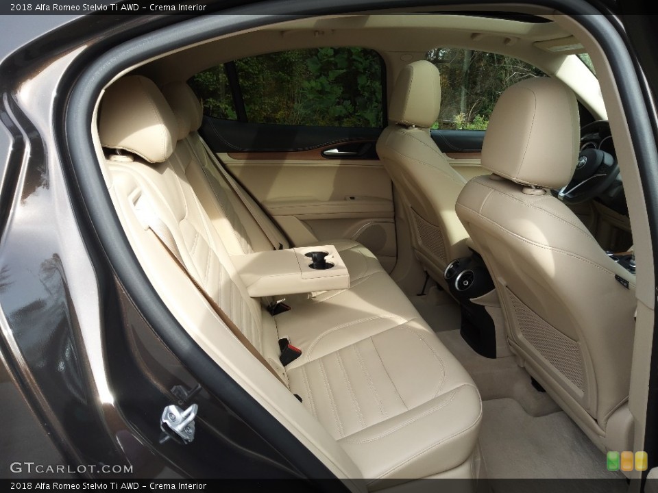Crema Interior Rear Seat for the 2018 Alfa Romeo Stelvio Ti AWD #143190000