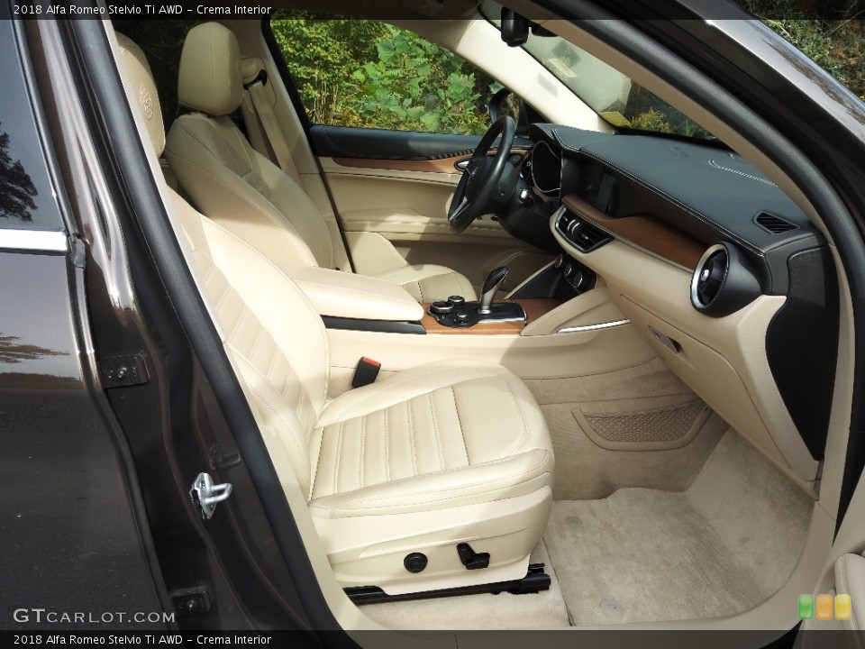 Crema Interior Front Seat for the 2018 Alfa Romeo Stelvio Ti AWD #143190030