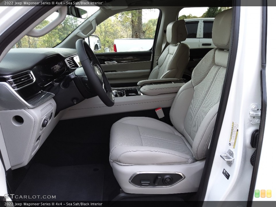 Sea Salt/Black Interior Photo for the 2022 Jeep Wagoneer Series III 4x4 #143193225