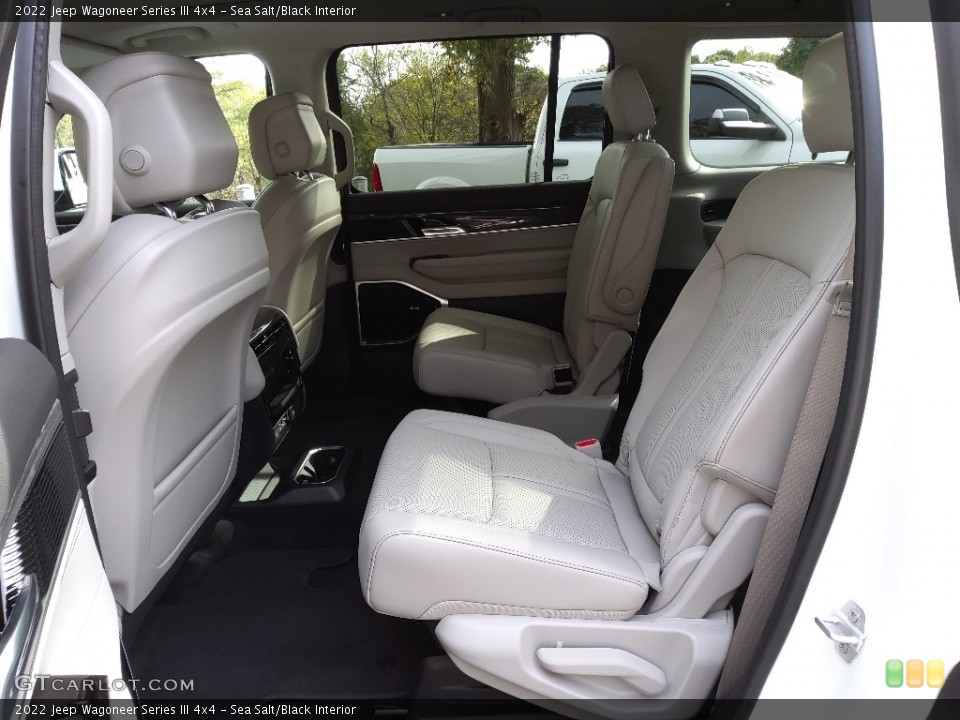 Sea Salt/Black Interior Rear Seat for the 2022 Jeep Wagoneer Series III 4x4 #143193270