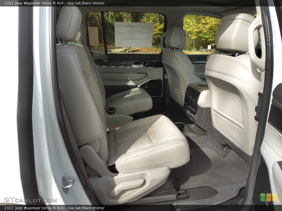 Sea Salt/Black Interior Rear Seat for the 2022 Jeep Wagoneer Series III 4x4 #143193360