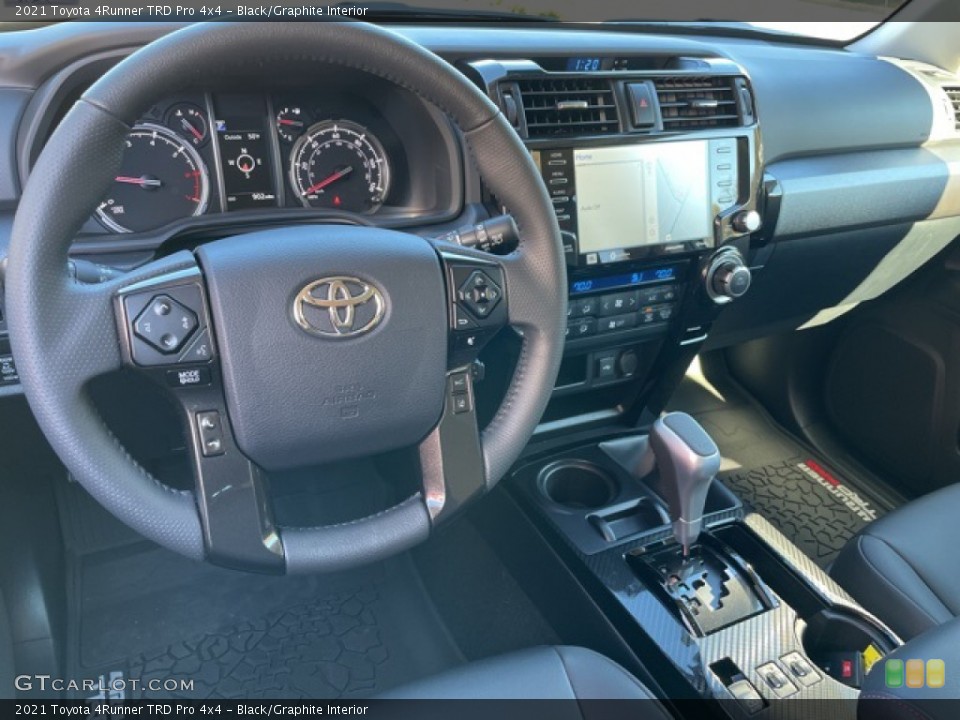 Black/Graphite Interior Dashboard for the 2021 Toyota 4Runner TRD Pro 4x4 #143196784