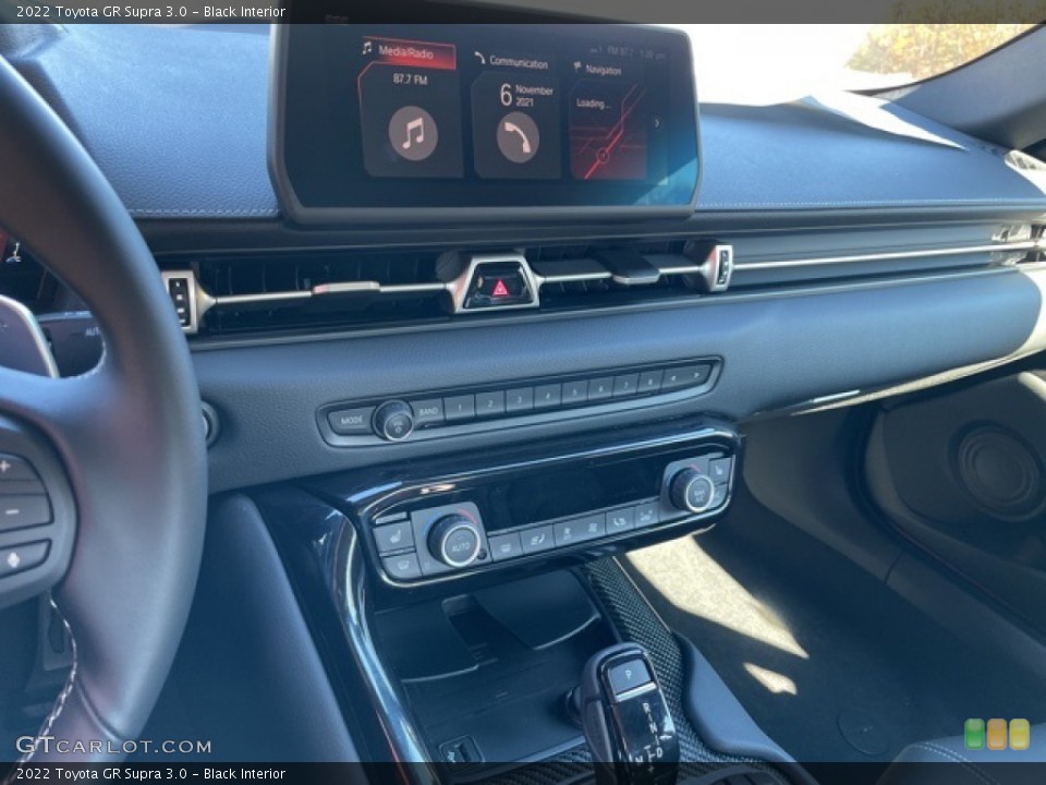 Black Interior Dashboard for the 2022 Toyota GR Supra 3.0 #143197087