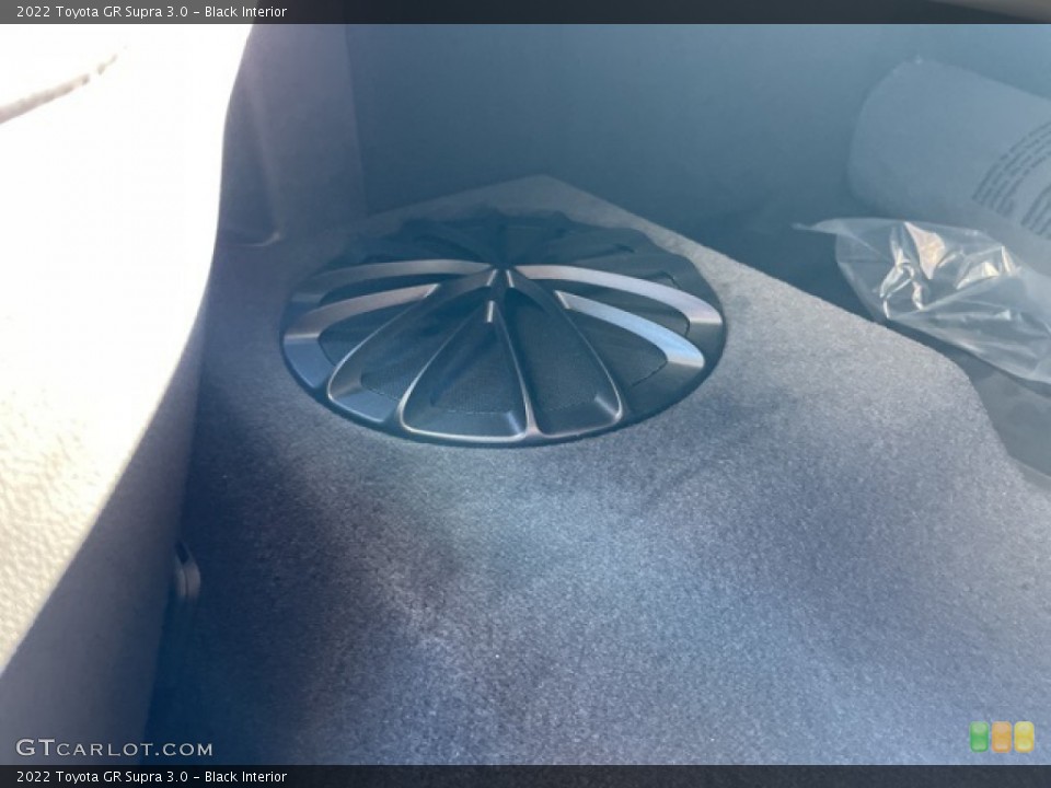 Black Interior Audio System for the 2022 Toyota GR Supra 3.0 #143197210