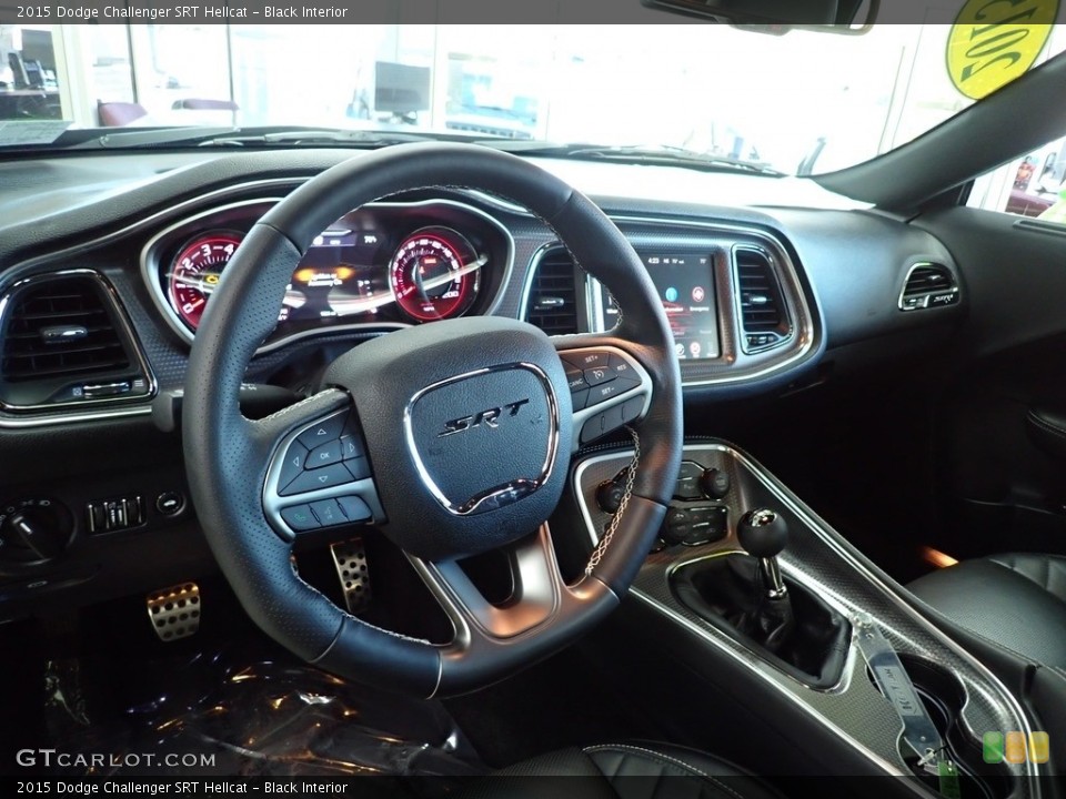 Black Interior Dashboard for the 2015 Dodge Challenger SRT Hellcat #143199498