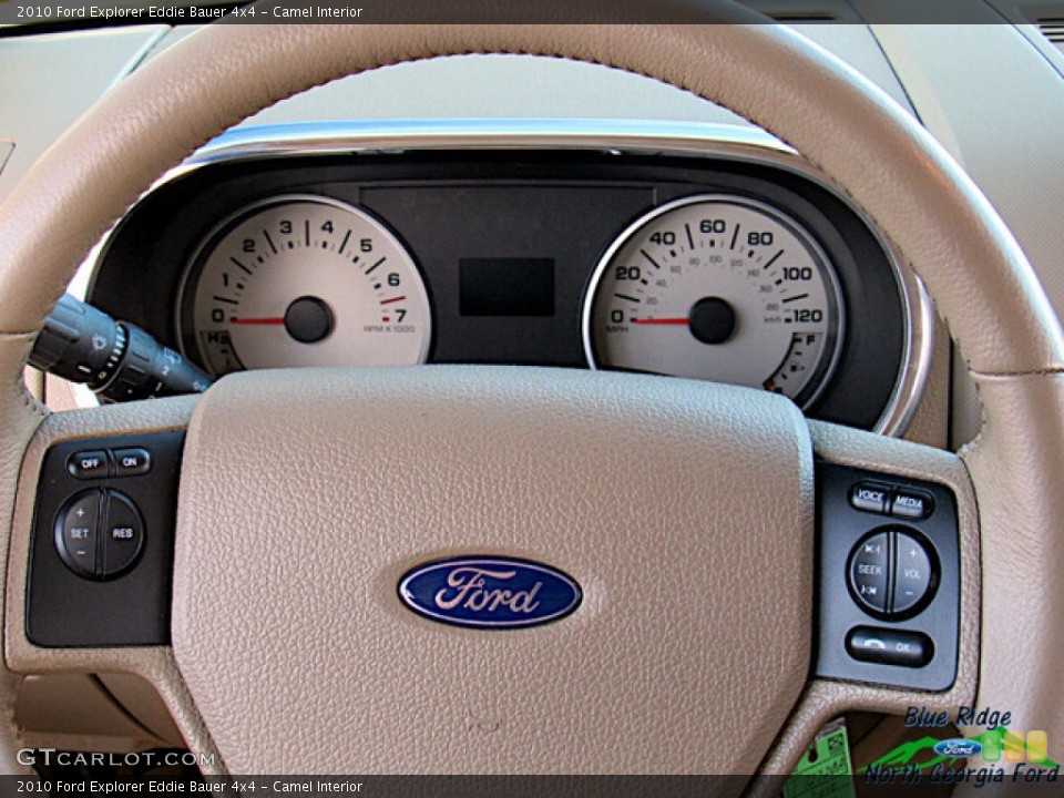 Camel Interior Steering Wheel for the 2010 Ford Explorer Eddie Bauer 4x4 #143200758
