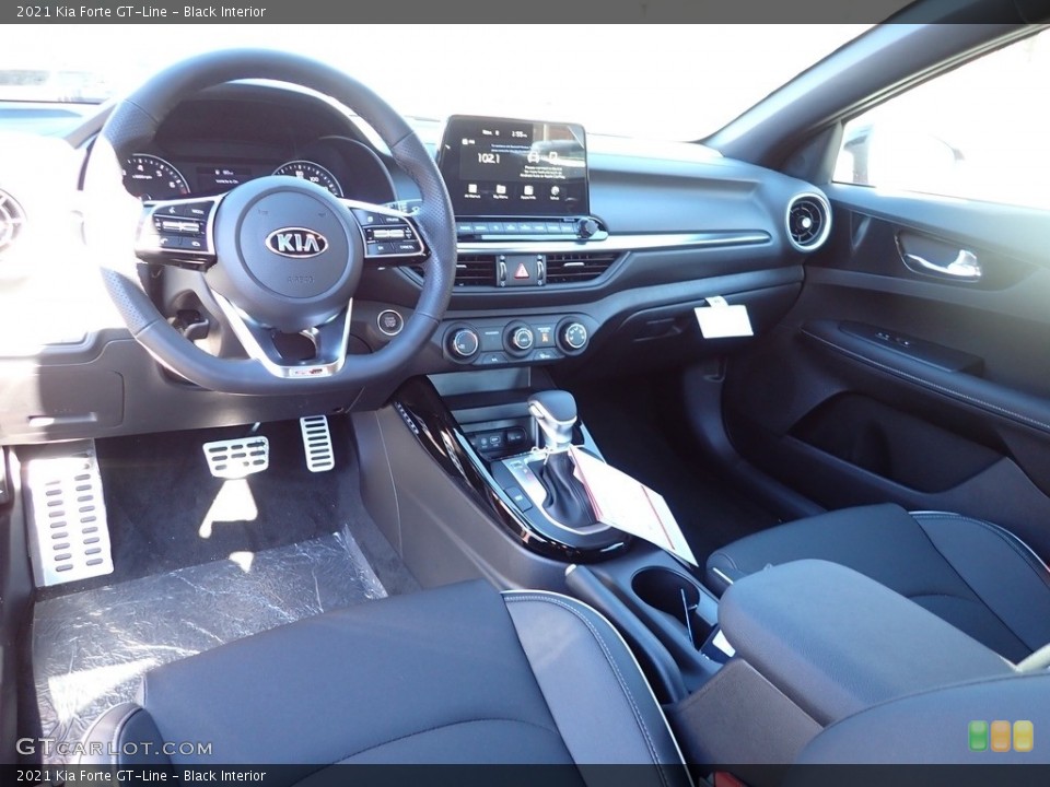 Black Interior Photo for the 2021 Kia Forte GT-Line #143204544