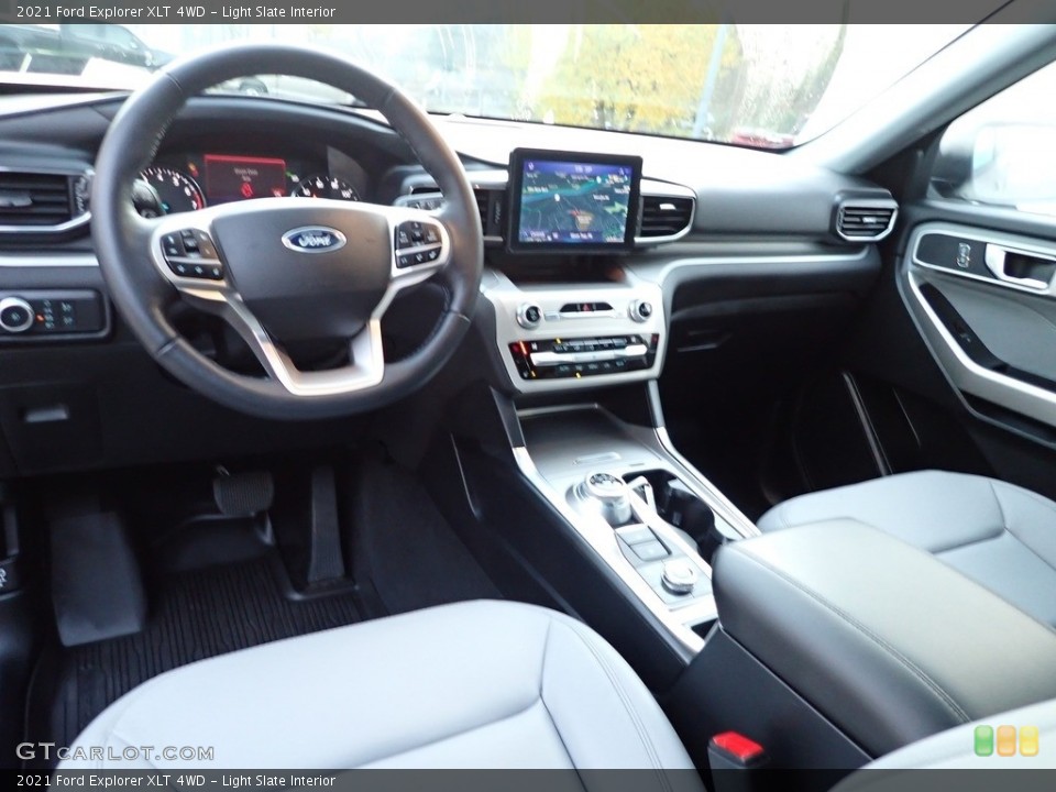 Light Slate Interior Photo for the 2021 Ford Explorer XLT 4WD #143205906