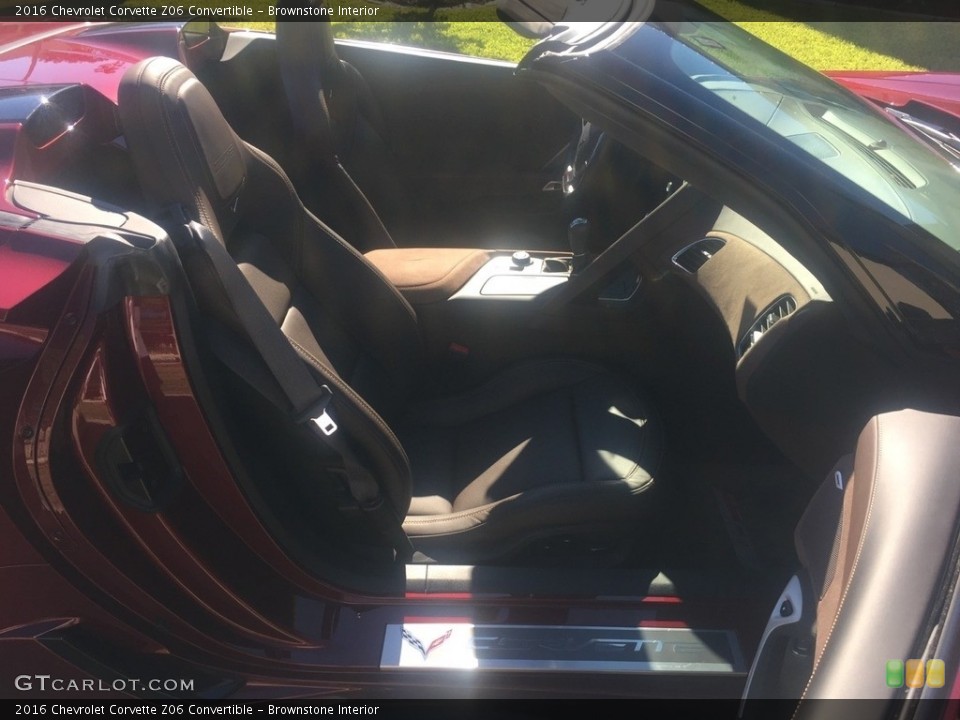 Brownstone 2016 Chevrolet Corvette Interiors