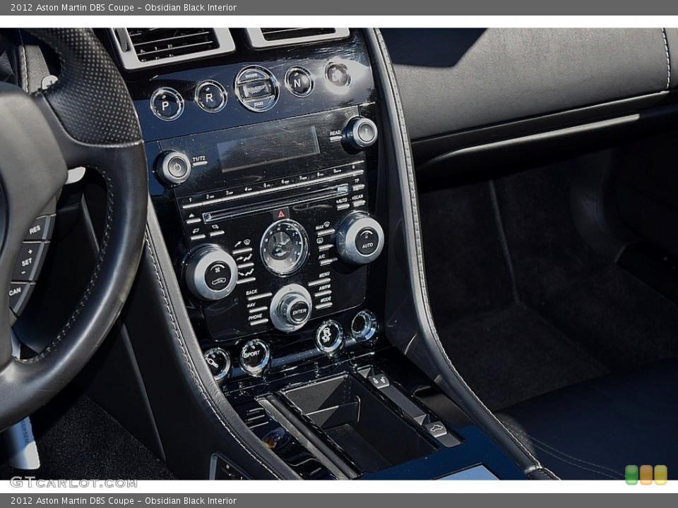 Obsidian Black Interior Controls for the 2012 Aston Martin DBS Coupe #143209033