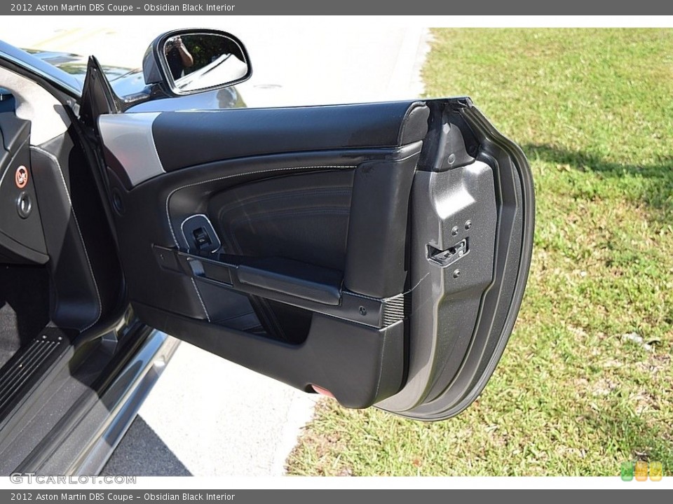 Obsidian Black Interior Door Panel for the 2012 Aston Martin DBS Coupe #143209051