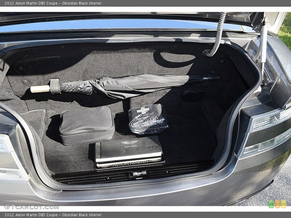 Obsidian Black Interior Trunk for the 2012 Aston Martin DBS Coupe #143209390