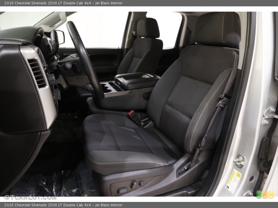 Jet Black Interior Front Seat for the 2016 Chevrolet Silverado 1500 LT Double Cab 4x4 #143209816