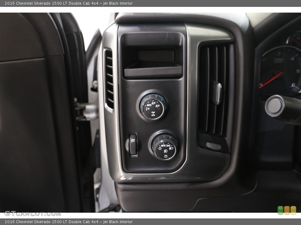 Jet Black Interior Controls for the 2016 Chevrolet Silverado 1500 LT Double Cab 4x4 #143209840