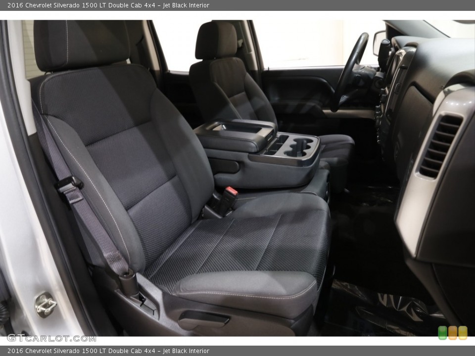 Jet Black Interior Front Seat for the 2016 Chevrolet Silverado 1500 LT Double Cab 4x4 #143210035
