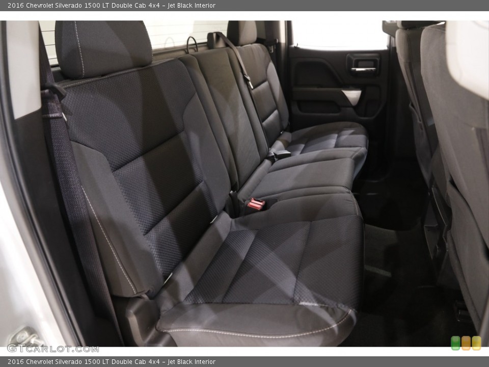 Jet Black Interior Rear Seat for the 2016 Chevrolet Silverado 1500 LT Double Cab 4x4 #143210062