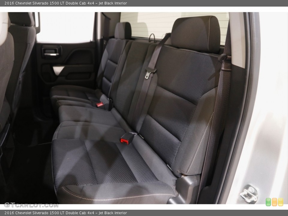 Jet Black Interior Rear Seat for the 2016 Chevrolet Silverado 1500 LT Double Cab 4x4 #143210085