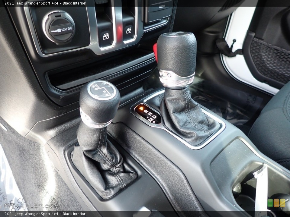Black Interior Transmission for the 2021 Jeep Wrangler Sport 4x4 #143221086