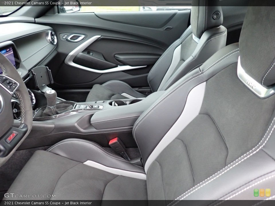 Jet Black Interior Front Seat for the 2021 Chevrolet Camaro SS Coupe #143221233