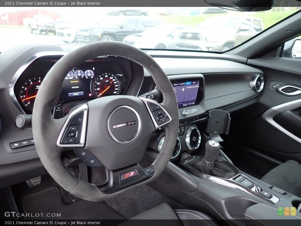 Jet Black Interior Photo for the 2021 Chevrolet Camaro SS Coupe #143221290