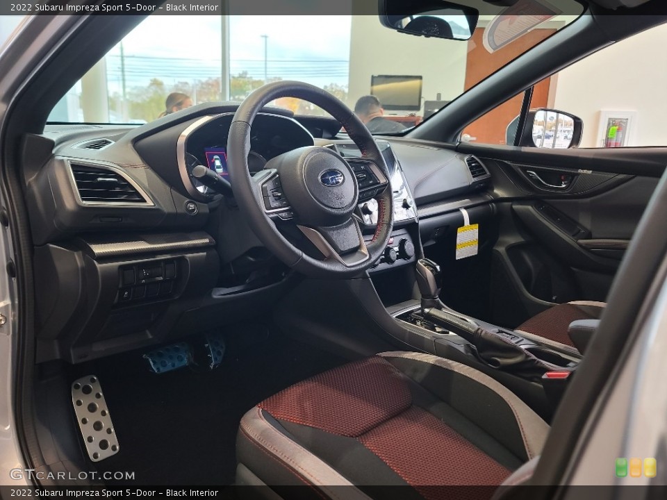 Black Interior Photo for the 2022 Subaru Impreza Sport 5-Door #143222508