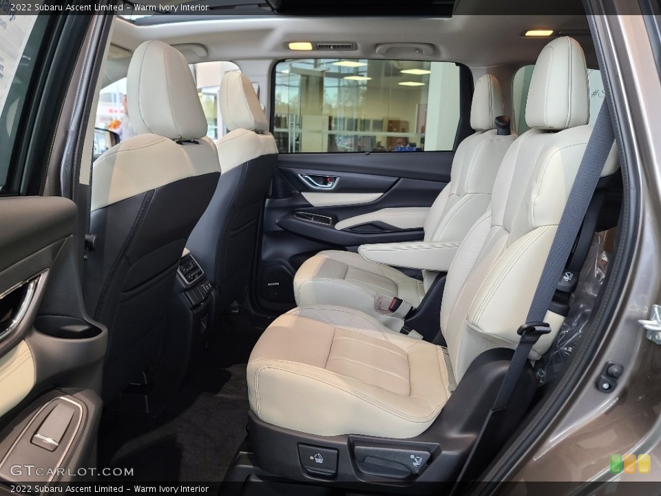 Warm Ivory Interior Rear Seat for the 2022 Subaru Ascent Limited #143222724