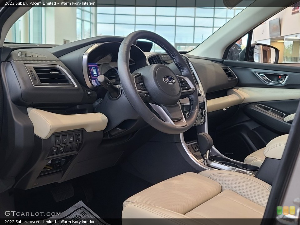 Warm Ivory Interior Photo for the 2022 Subaru Ascent Limited #143222850