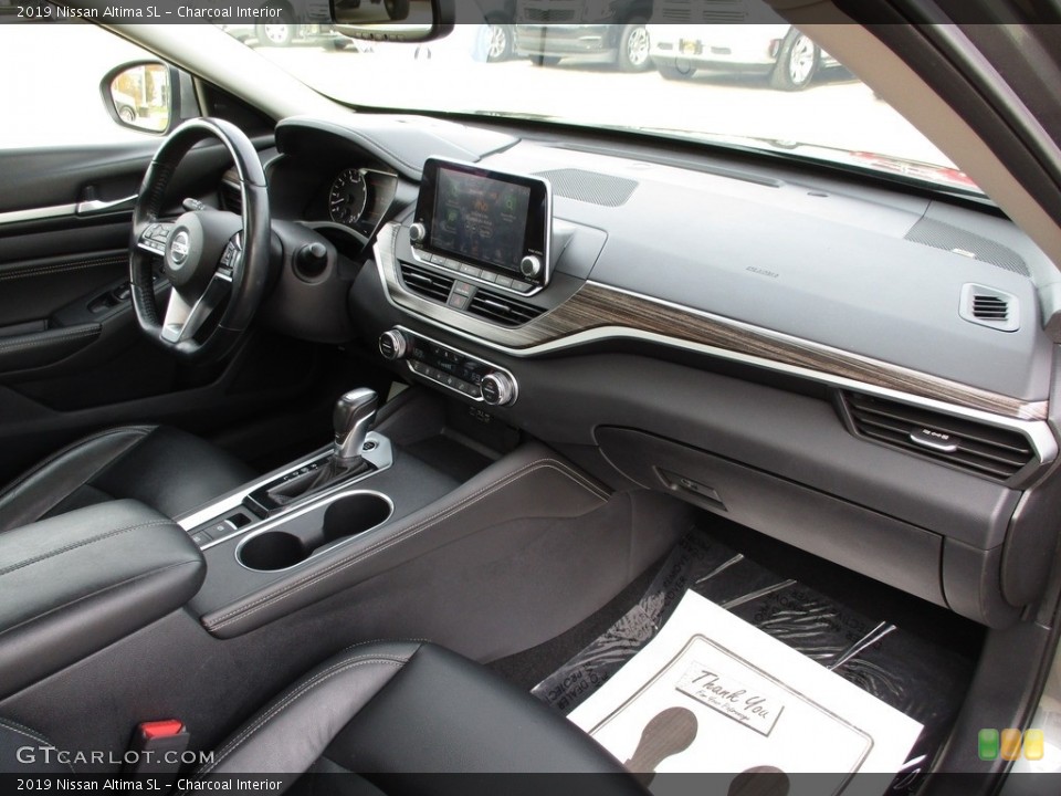 Charcoal Interior Dashboard for the 2019 Nissan Altima SL #143224764