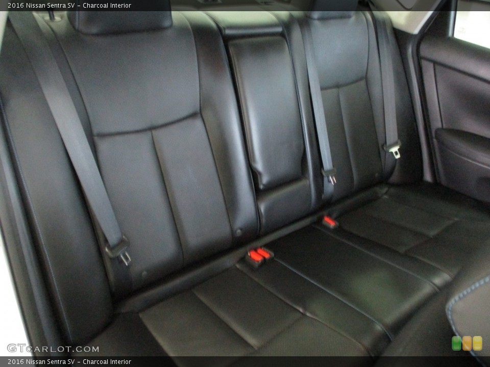 Charcoal Interior Rear Seat for the 2016 Nissan Sentra SV #143225853