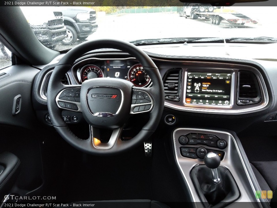 Black Interior Transmission for the 2021 Dodge Challenger R/T Scat Pack #143227689