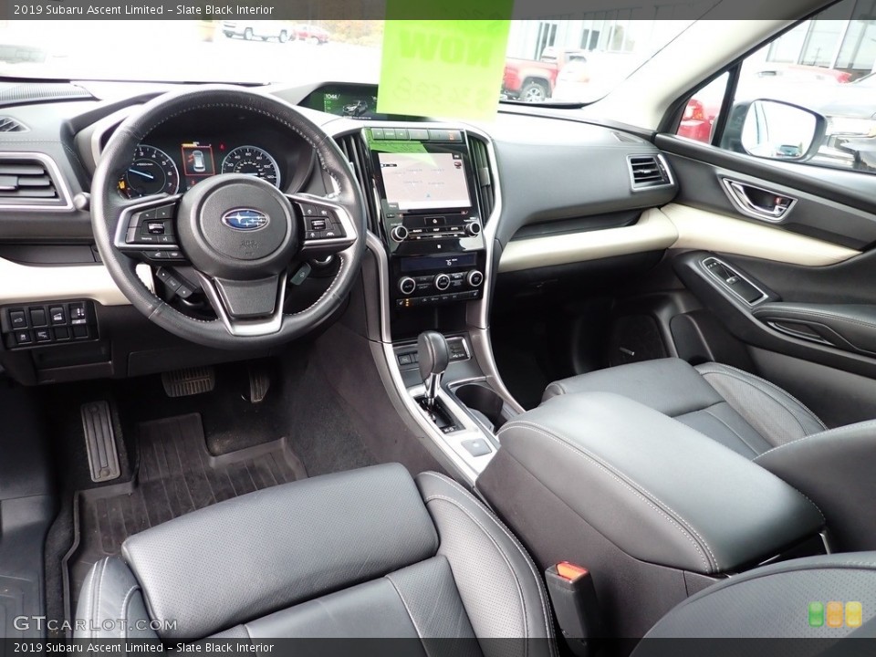 Slate Black Interior Photo for the 2019 Subaru Ascent Limited #143228100