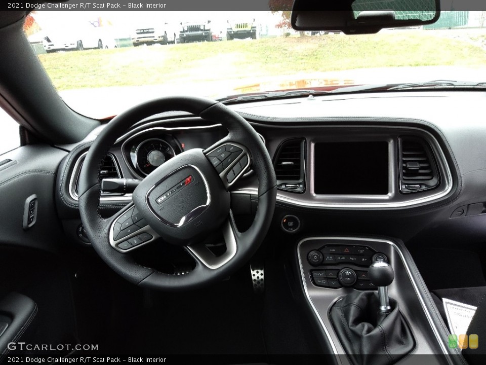 Black Interior Dashboard for the 2021 Dodge Challenger R/T Scat Pack #143228298