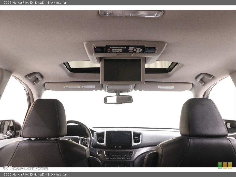 Black Interior Entertainment System for the 2016 Honda Pilot EX-L AWD #143233838