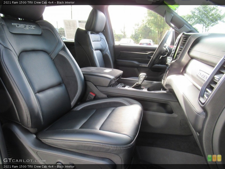Black Interior Front Seat for the 2021 Ram 1500 TRX Crew Cab 4x4 #143235728