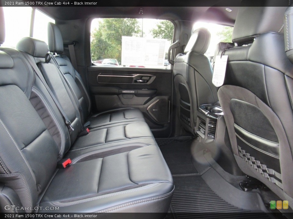 Black Interior Rear Seat for the 2021 Ram 1500 TRX Crew Cab 4x4 #143235734