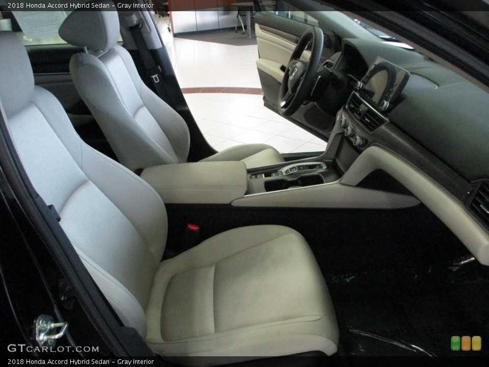 Gray Interior Front Seat for the 2018 Honda Accord Hybrid Sedan #143237026