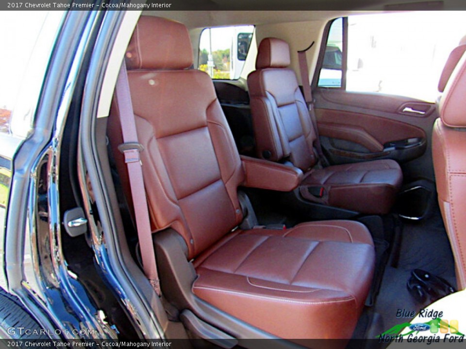 Cocoa/Mahogany Interior Rear Seat for the 2017 Chevrolet Tahoe Premier #143237879