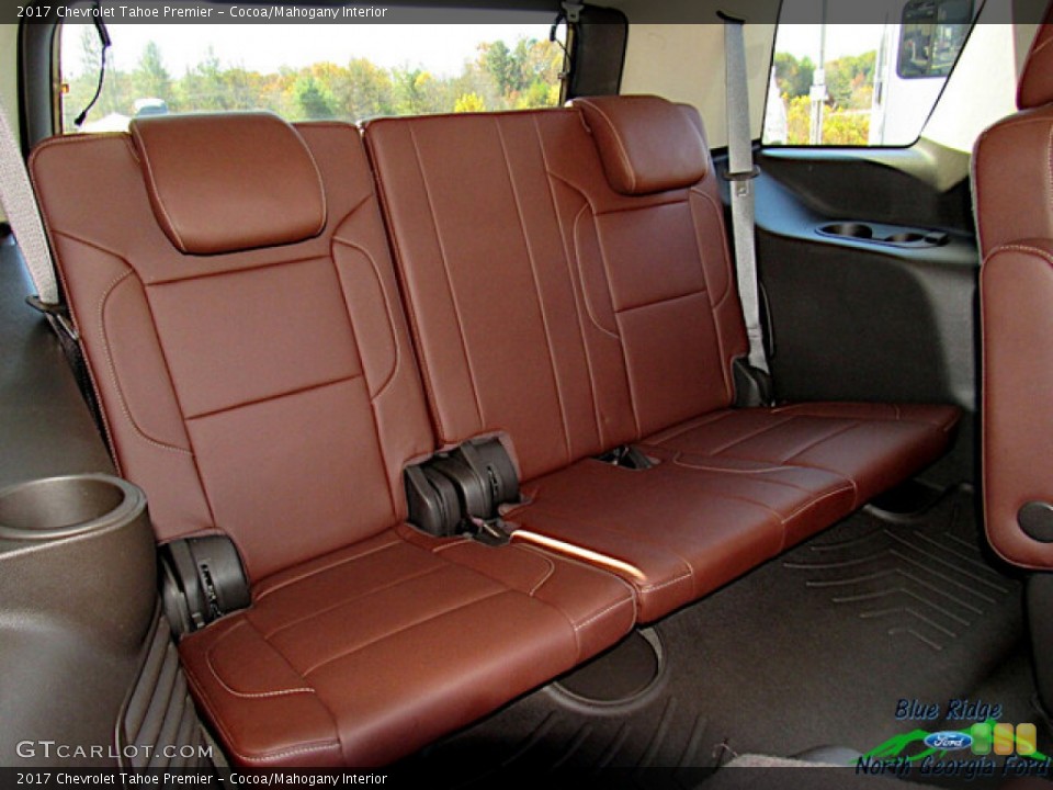 Cocoa/Mahogany Interior Rear Seat for the 2017 Chevrolet Tahoe Premier #143237897